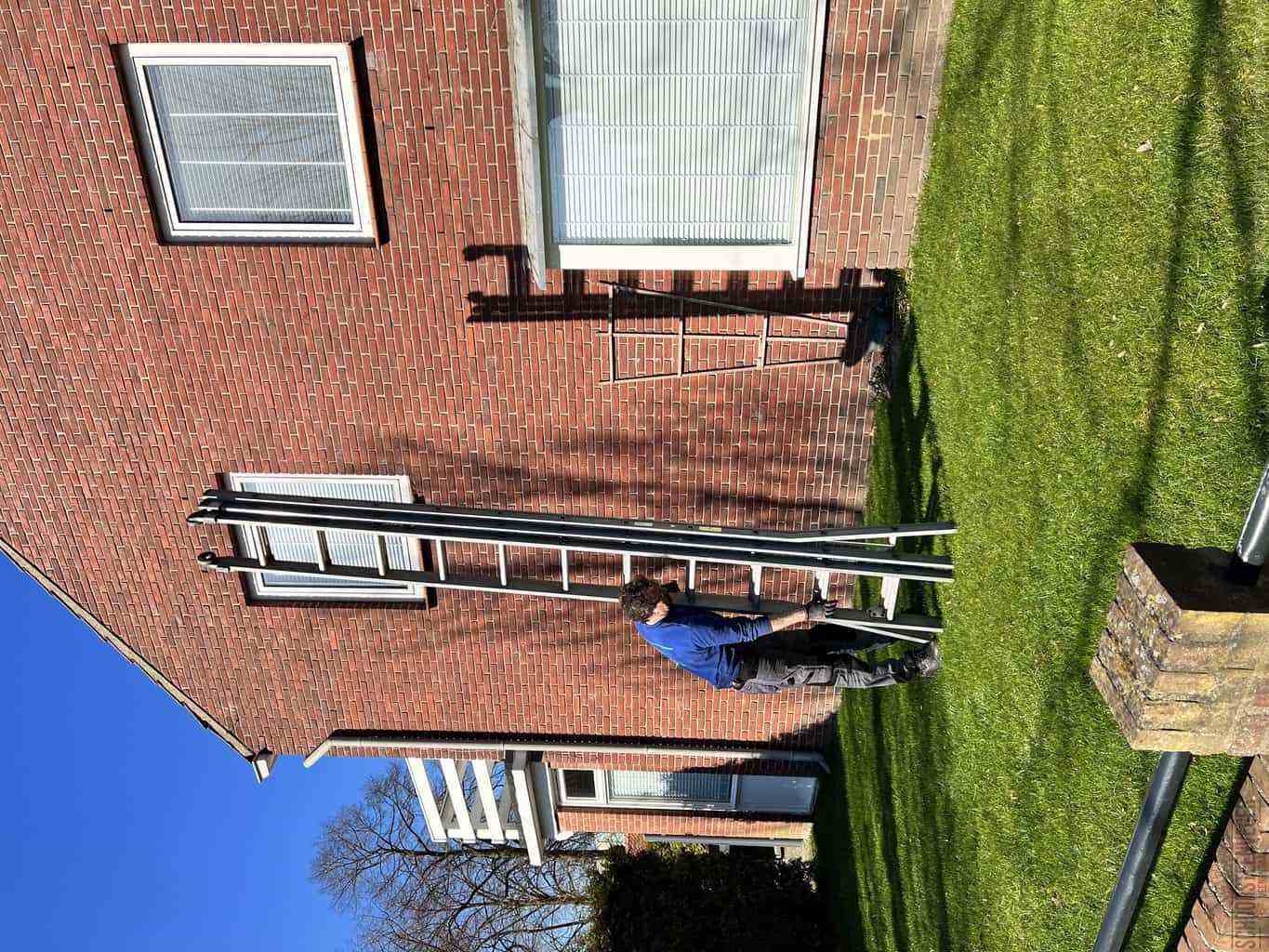 Veenendaal schoorsteenveger huis ladder